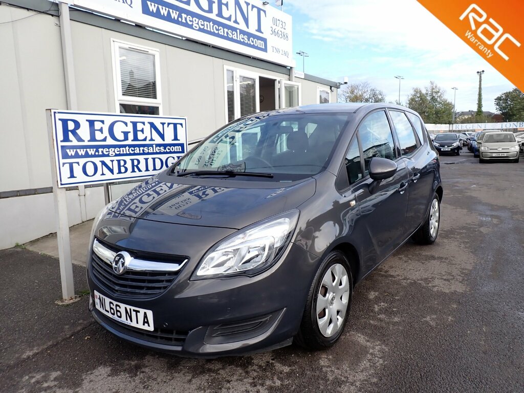 Vauxhall Meriva 1.4I Turbo Club Mpv Euro 6 120 Ps Grey