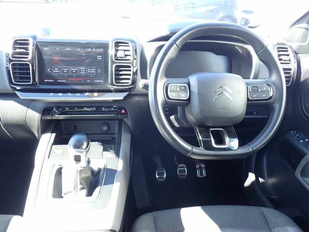 Citroen C5 Aircross 1.5 Bluehdi Flair Plus Suv Euro WK70UTN Black #2