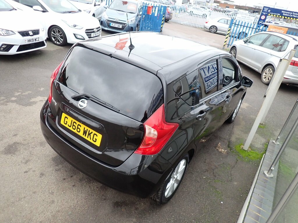 Nissan Note 1.2 Dig-s Tekna Hatchback Euro 6 GJ66WKG Black #6