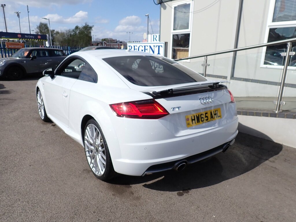 Audi TT 2.0 Tfsi S Line Coupe Euro 6 S HW65AHL White #6