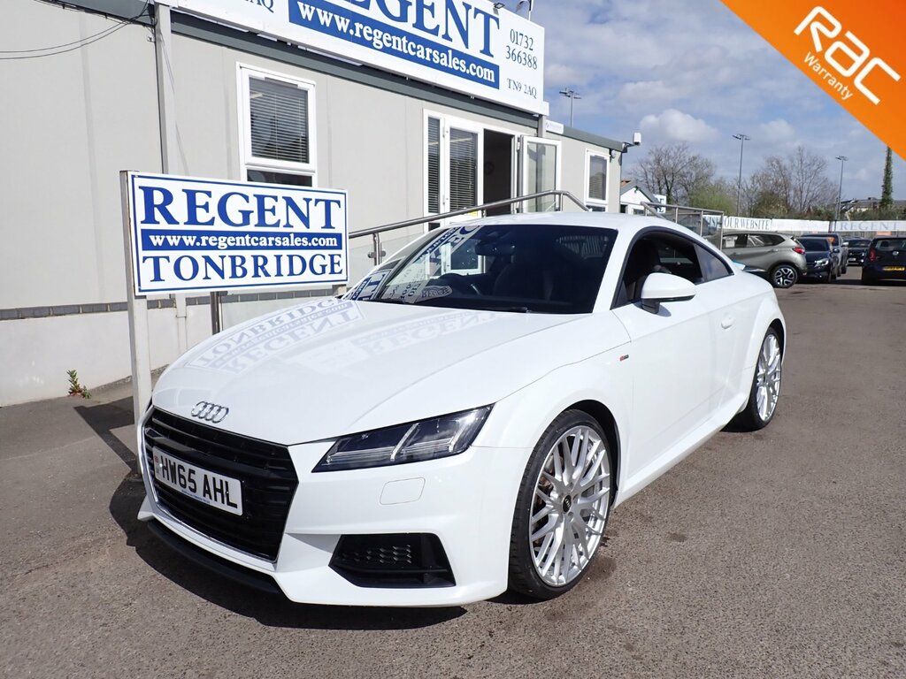Audi TT 2.0 Tfsi S Line Coupe Euro 6 S White