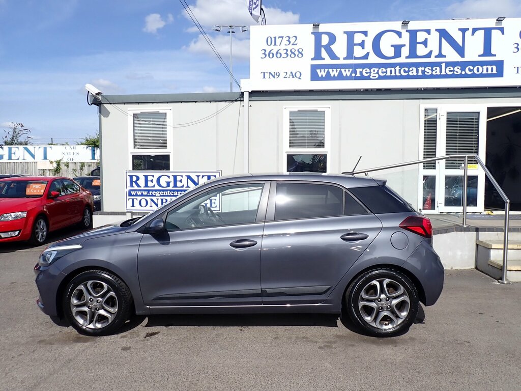 Hyundai I20 1.2 Premium Nav Hatchback Euro 6 CV19FYG Grey #5