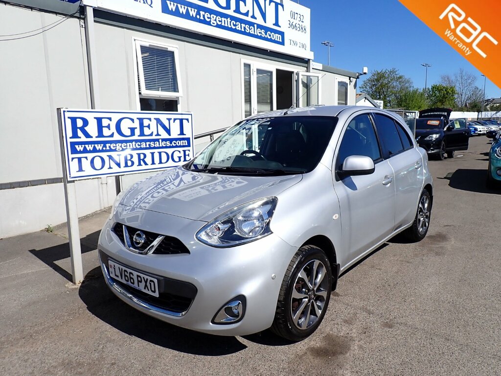 Nissan Micra 1.2 N-tec Hatchback Cvt Euro 6 80 Ps Silver