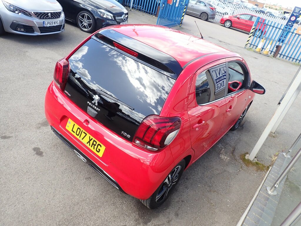 Peugeot 108 1.2 Puretech Gt Line Hatchback E LO17XRG Red #6