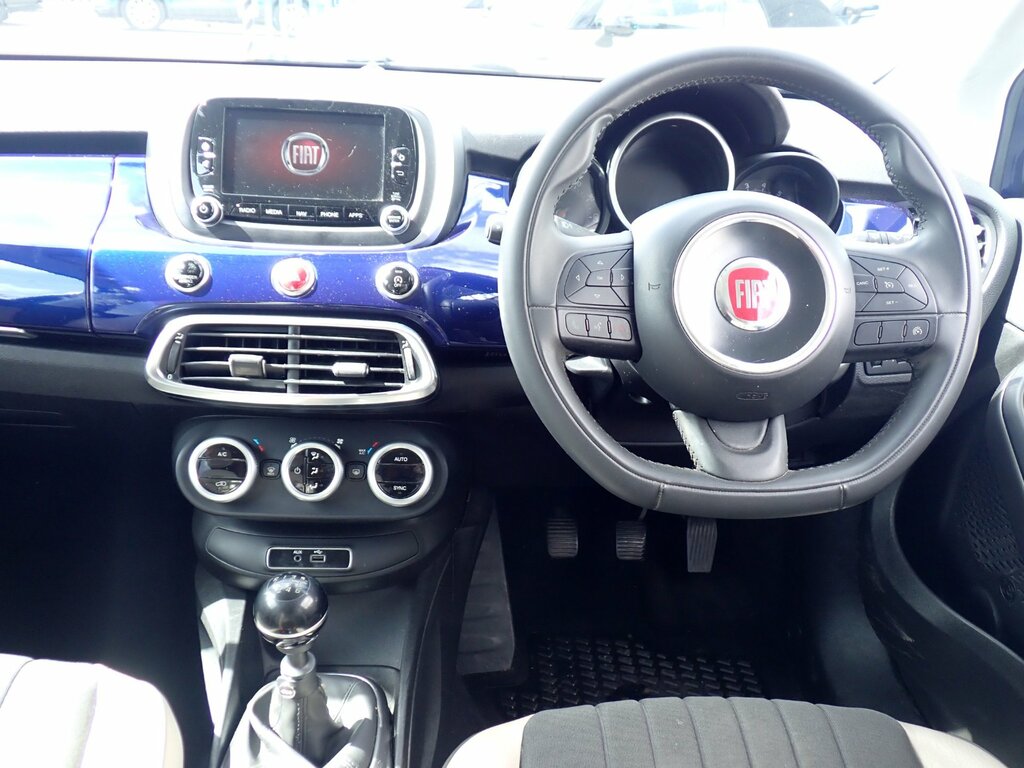 Fiat 500X 1.4 Multiair Lounge Suv Euro 6 OV67XPW Blue #2