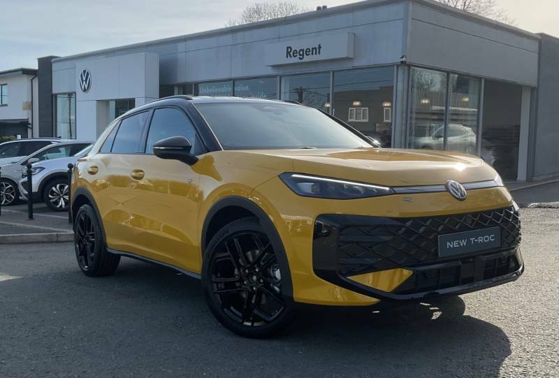 Volkswagen T-Roc R-line 1.5 150Bhp Dsg - 2026 Black