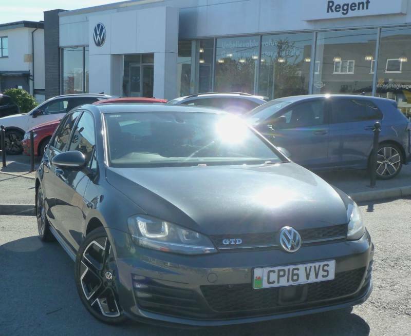 Volkswagen Golf Gtd 2.0 Tdi 184 - 2016 16 CP16VVS Black #3