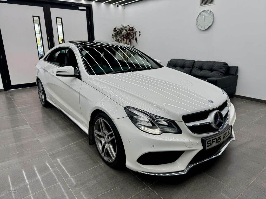 Mercedes-Benz E Class E220 Bluetec Amg Line SF15RLO White #4