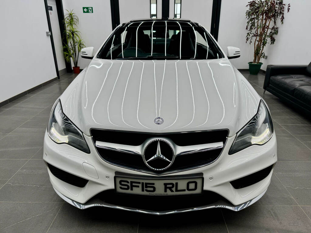 Mercedes-Benz E Class E220 Bluetec Amg Line SF15RLO White #3