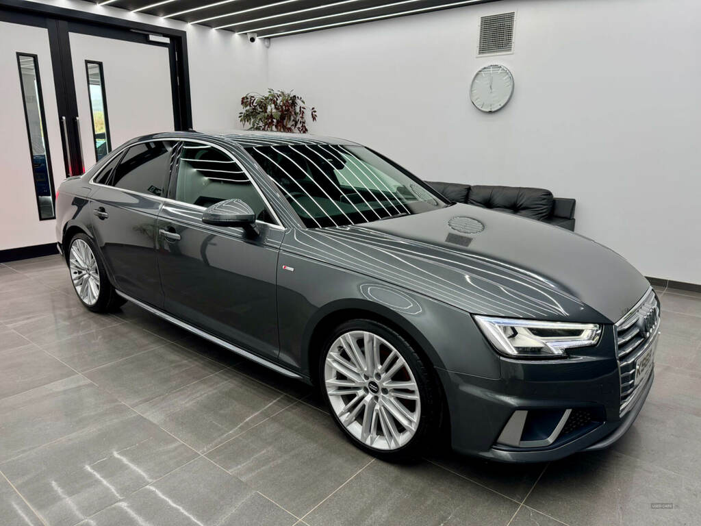 Audi A4 40 Tdi S Line KS68JVF Grey #5