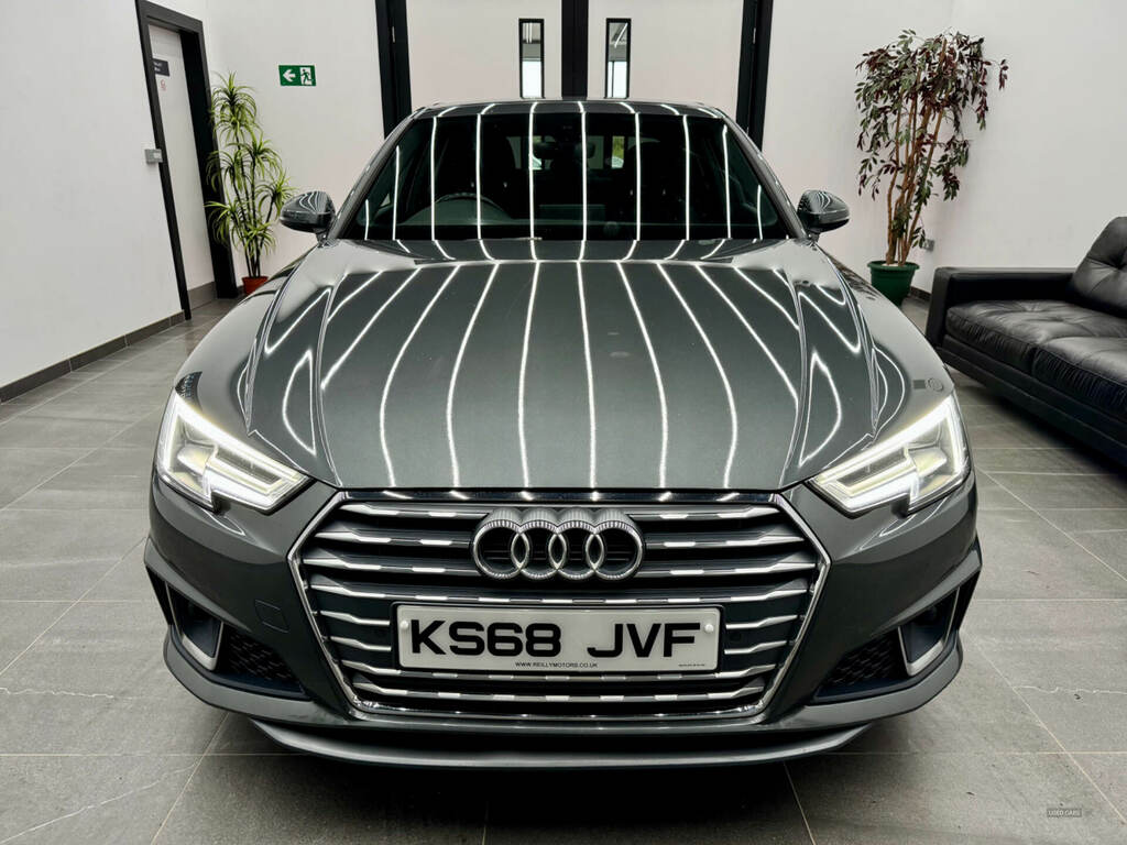 Audi A4 40 Tdi S Line KS68JVF Grey #3