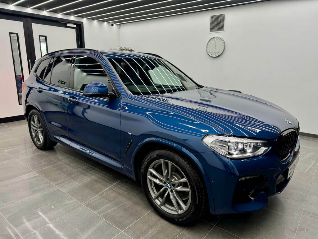 BMW X3 Xdrive20d Mht M Sport CY71KUV Blue #4