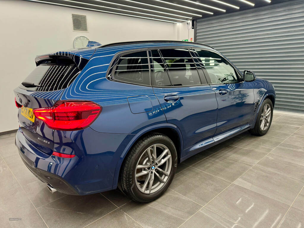 BMW X3 Xdrive20d Mht M Sport CY71KUV Blue #5