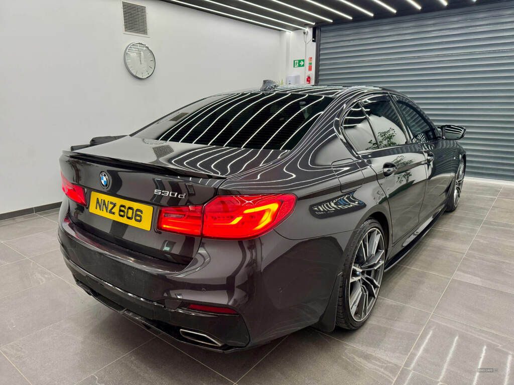 BMW 5 Series 530D M Sport NNZ606 Grey #5