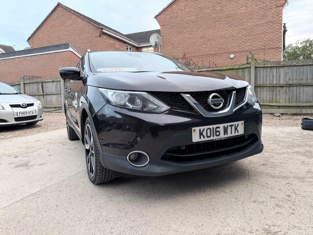 Nissan Qashqai 1.6 Dci Tekna 4Wd Euro 6 S S KO16WTK Black
