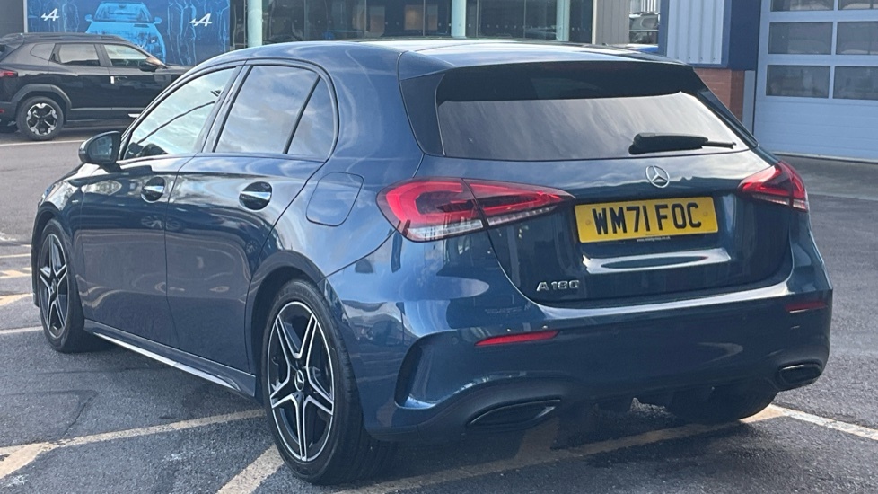 Mercedes-Benz A Class Mercedes-benz A Class A180 Amg Line Premium Editio WM71FOC Blue #3