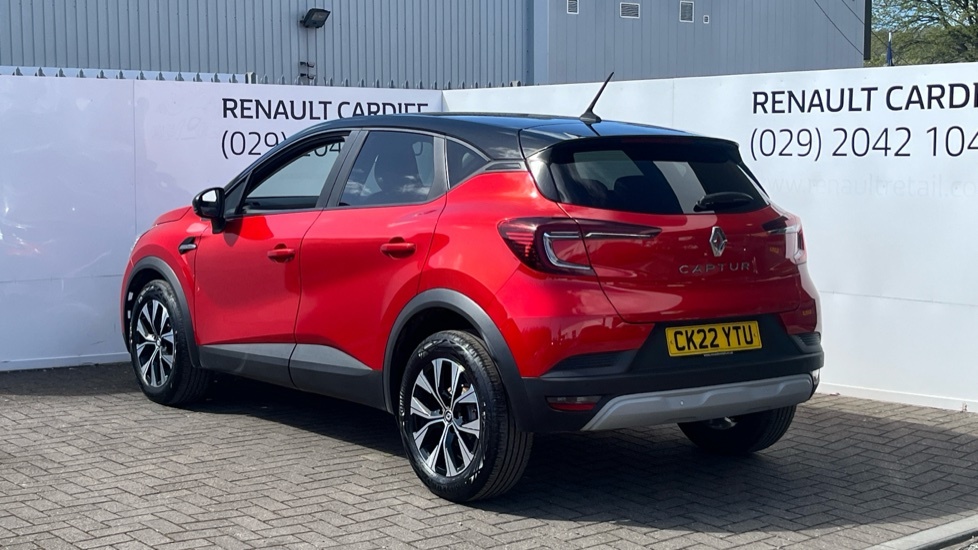 Renault Captur Renault Captur 1.0 Tce 90 Limited CK22YTU Red #3