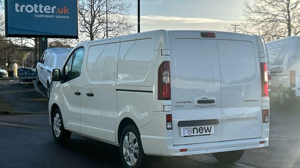 Renault Trafic Trafic Sl30 Blue Dci 150 Extra Van WR26SXY White #3