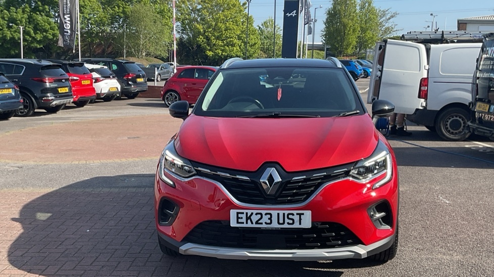 Renault Captur Renault Captur 1.6 E-tech Hybrid 145 Techno Au EK23UST Black #4