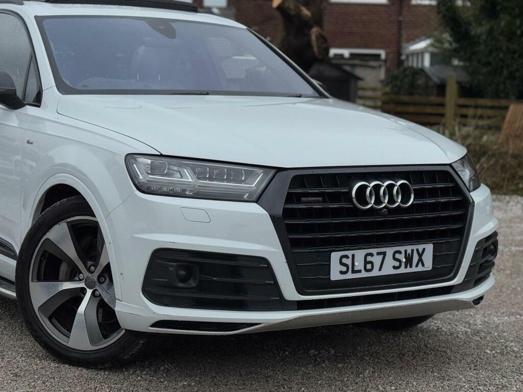 Audi Q7 3.0 Tdi V6 S Line Tiptronic Quattro Euro 6 S S SL67SWX White #6