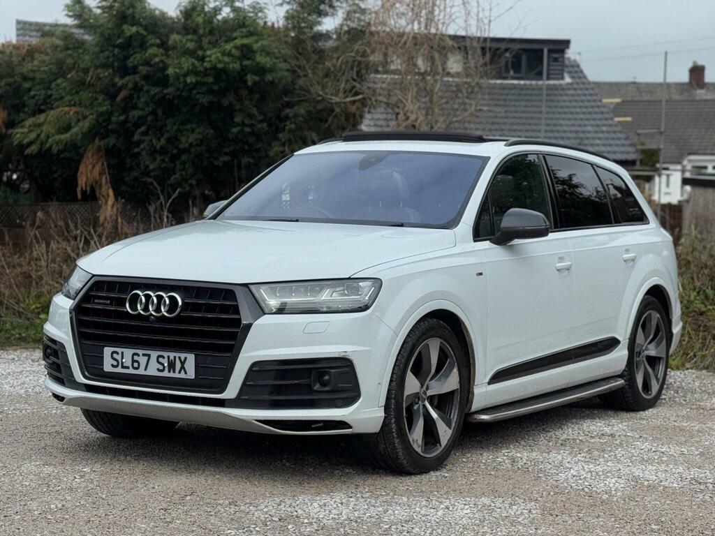 Audi Q7 3.0 Tdi V6 S Line Tiptronic Quattro Euro 6 S S SL67SWX White #3