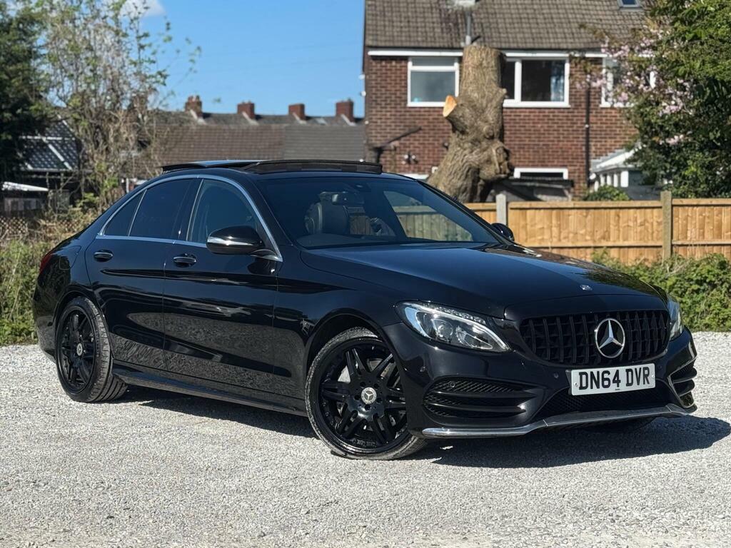 Mercedes-Benz C Class 2.1 C250 Bluetec Amg Line G-tronic Euro 6 S S DN64DVR Black #6