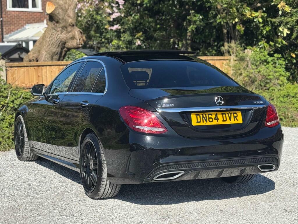 Mercedes-Benz C Class 2.1 C250 Bluetec Amg Line G-tronic Euro 6 S S DN64DVR Black #3