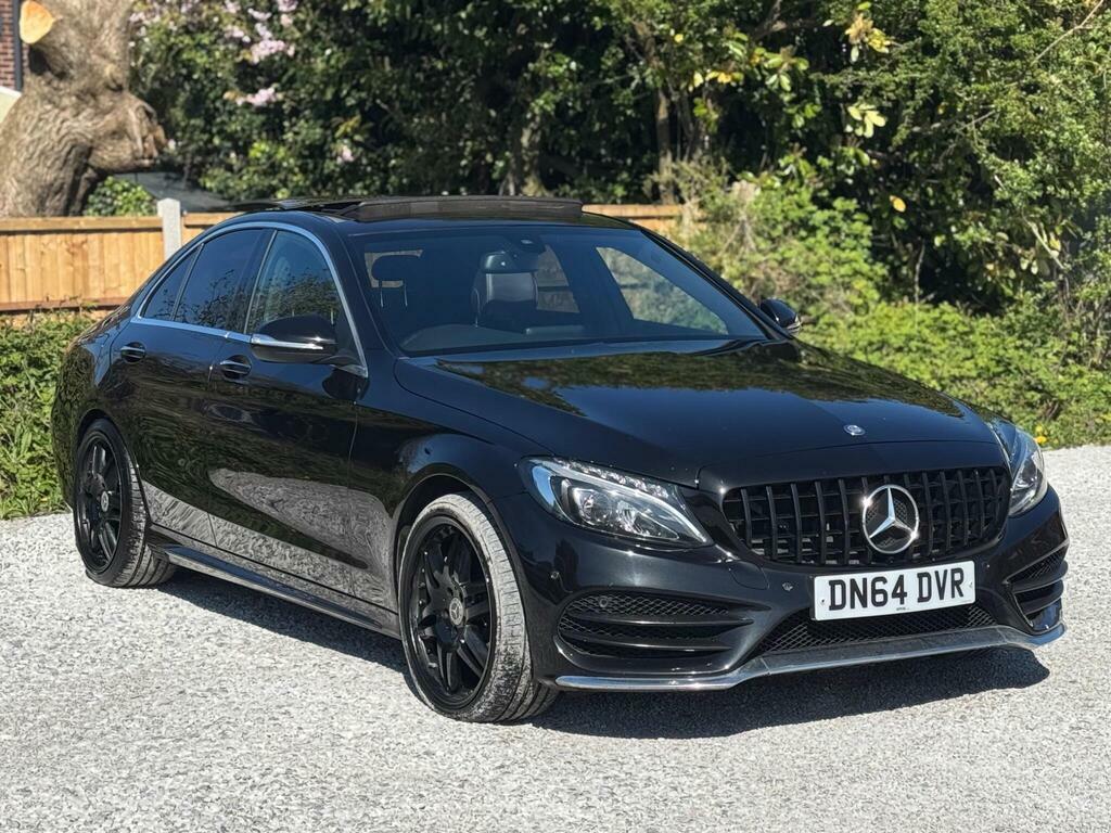 Mercedes-Benz C Class 2.1 C250 Bluetec Amg Line G-tronic Euro 6 S S DN64DVR Black #5