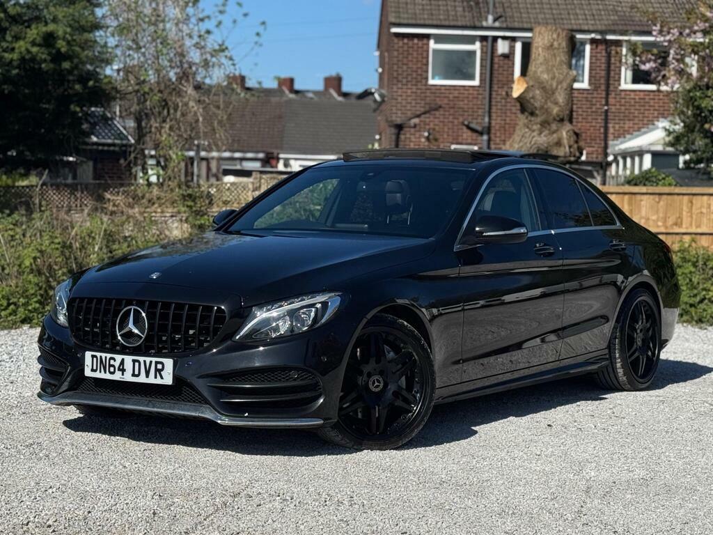 Mercedes-Benz C Class 2.1 C250 Bluetec Amg Line G-tronic Euro 6 S S DN64DVR Black #2