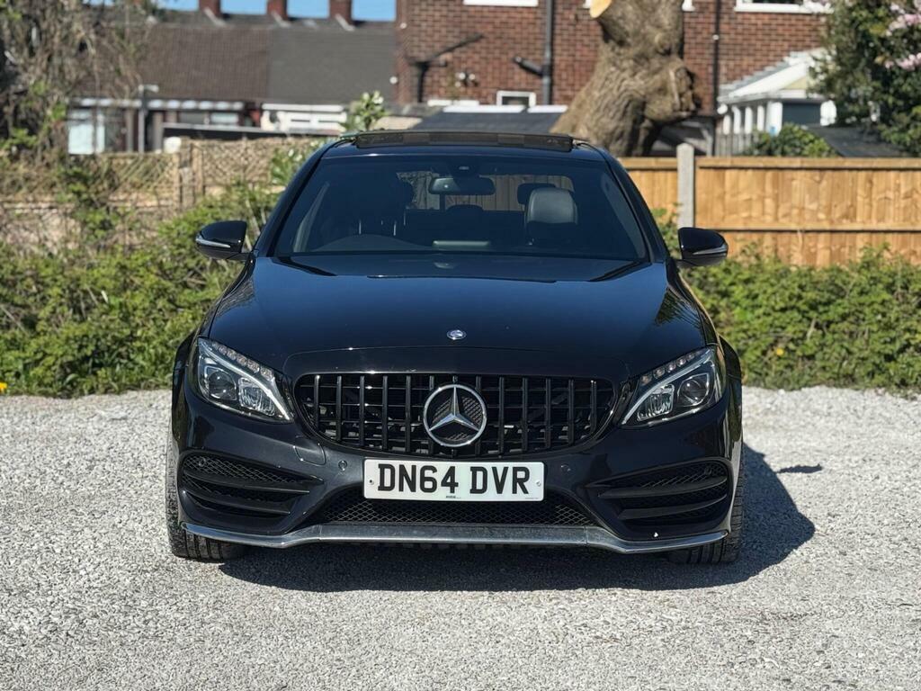 Mercedes-Benz C Class 2.1 C250 Bluetec Amg Line G-tronic Euro 6 S S DN64DVR Black #4