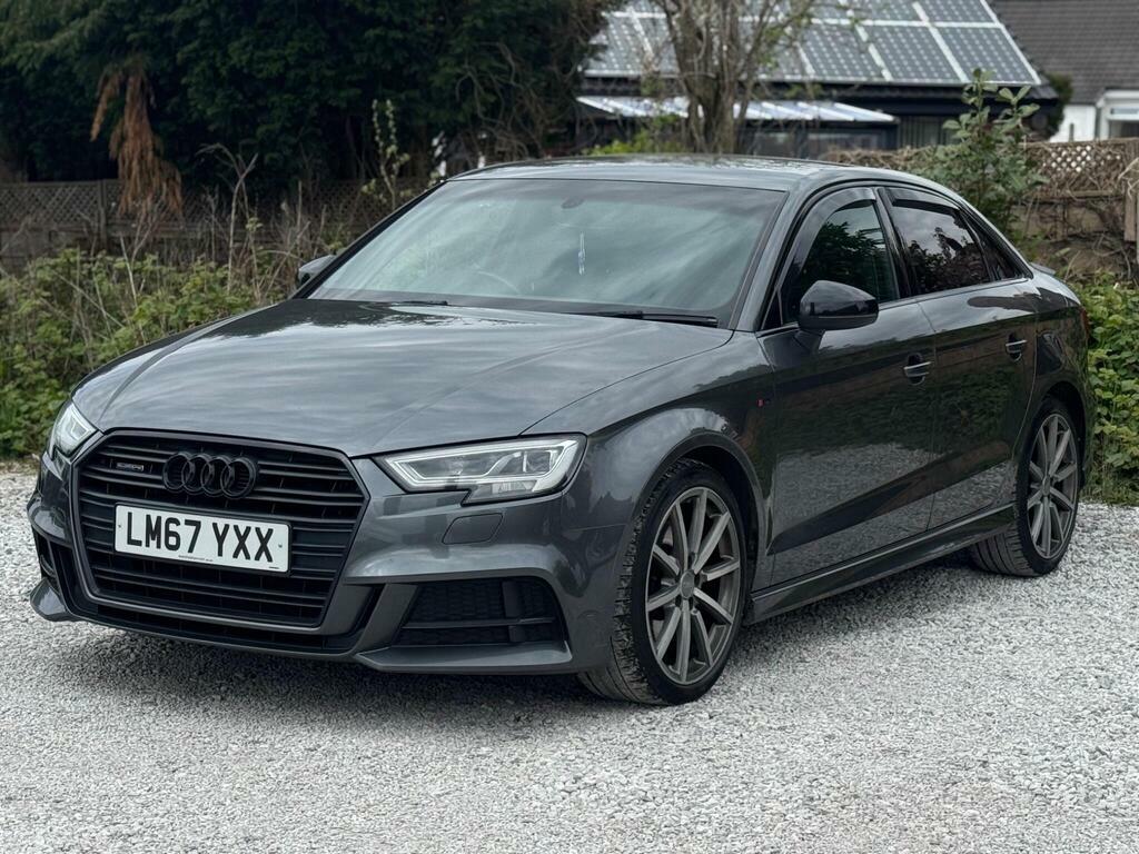 Audi A3 2.0 Tfsi Black Edition S Tronic Euro 6 S S LM67YXX Grey #5