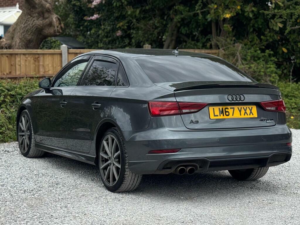 Audi A3 2.0 Tfsi Black Edition S Tronic Euro 6 S S LM67YXX Grey #6