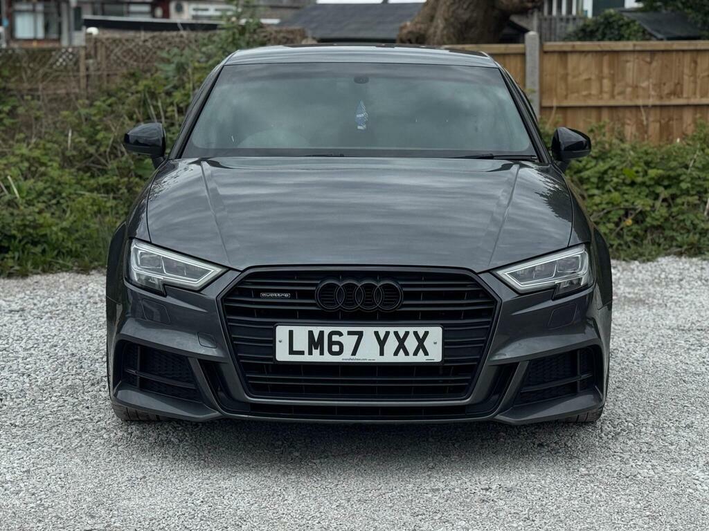 Audi A3 2.0 Tfsi Black Edition S Tronic Euro 6 S S LM67YXX Grey #4