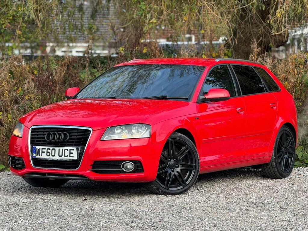 Audi A3 1.8 Tfsi S Line Sportback Euro 5 Red #3