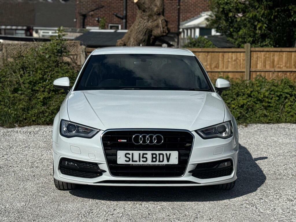 Audi A3 2.0 Tdi S Line Sportback SL15BDV White #4