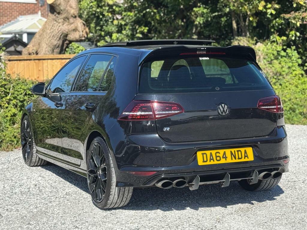 Volkswagen Golf 2.0 Tsi Bluemotion Tech R Dsg 4Motion Euro 6 S S DA64NDA Black #6