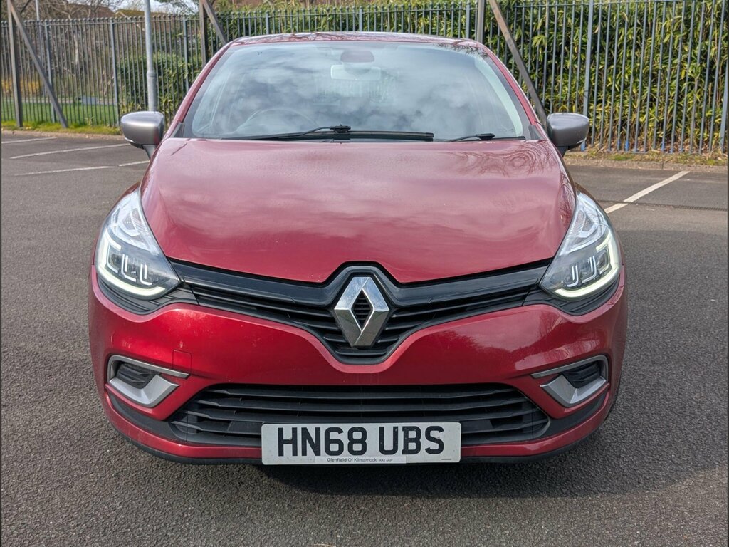 Renault Clio 1.5 Dci Gt Line Euro 6 Ss HN68UBS Red #4