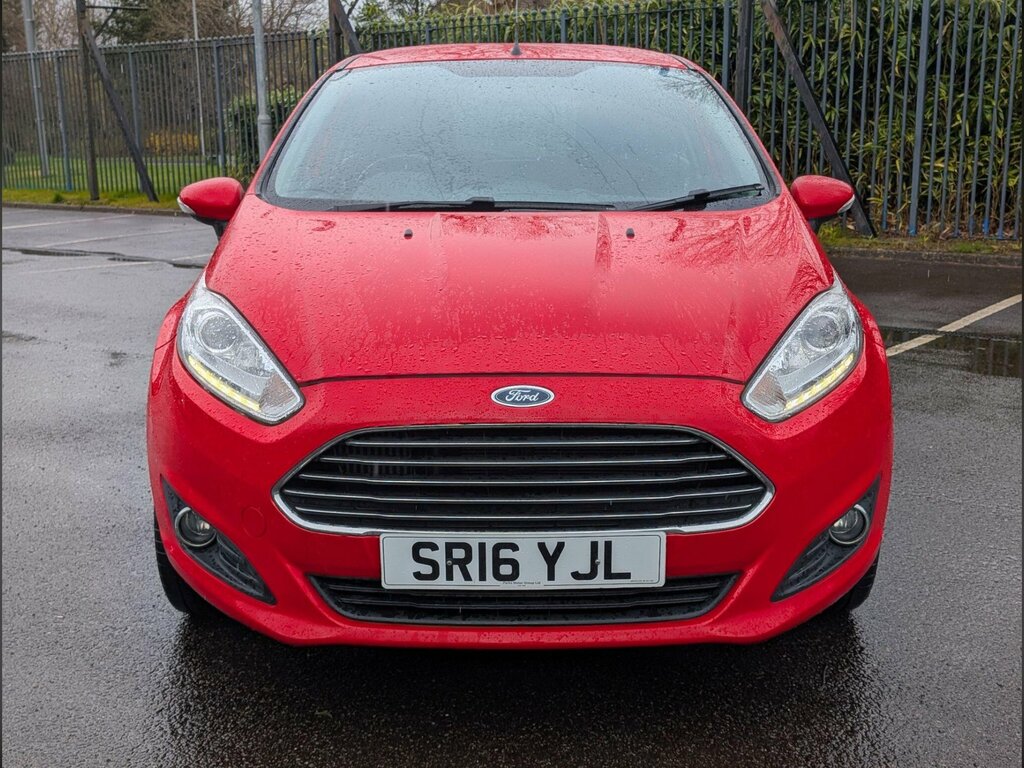 Ford Fiesta 1.0T Ecoboost Zetec Euro 6 Ss SR16YJL Red #4