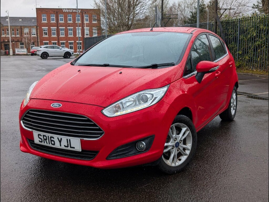 Ford Fiesta 1.0T Ecoboost Zetec Euro 6 Ss SR16YJL Red #5
