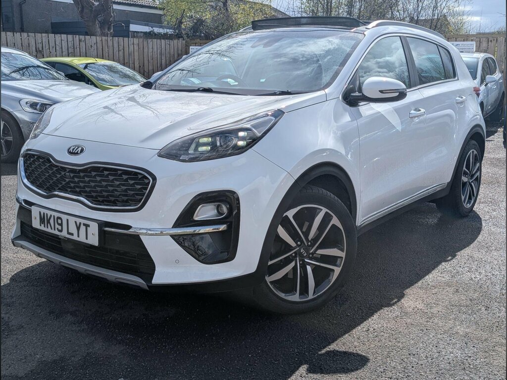 Kia Sportage 1.6 Crdi 4 Euro 6 Ss MK19LYT White #5