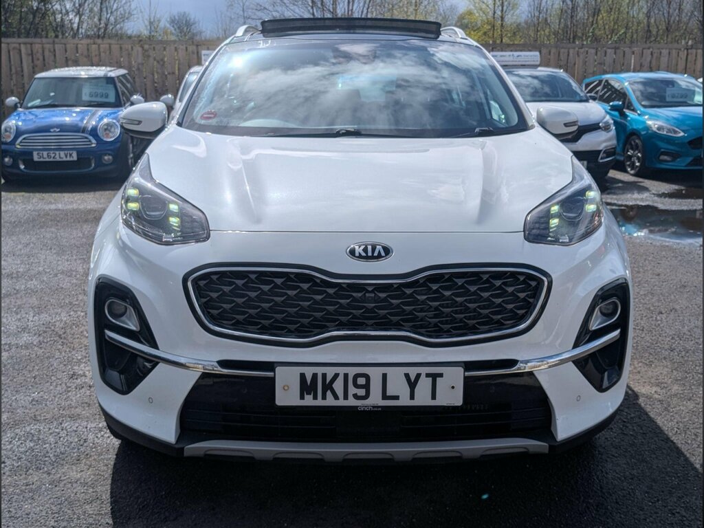 Kia Sportage 1.6 Crdi 4 Euro 6 Ss MK19LYT White #4
