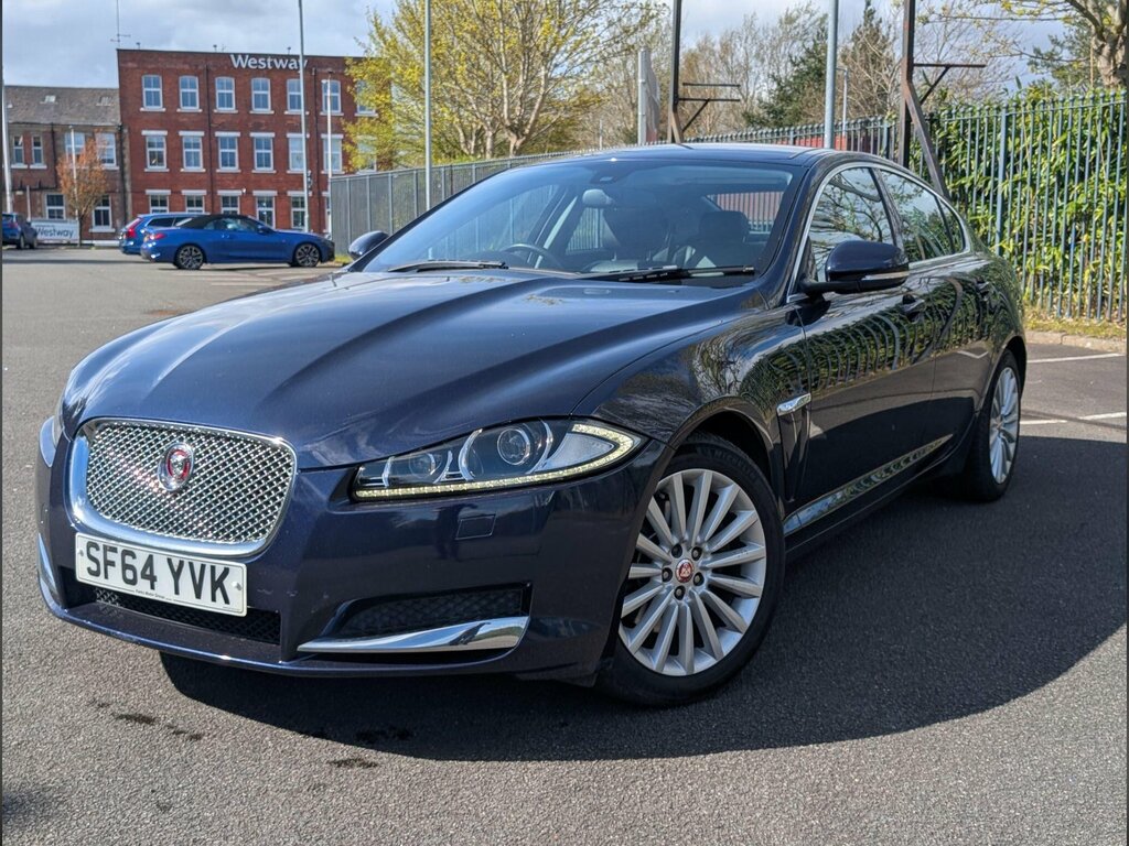 Jaguar XF 3.0D V6 Luxury Euro 5 Ss SF64YVK Blue #3