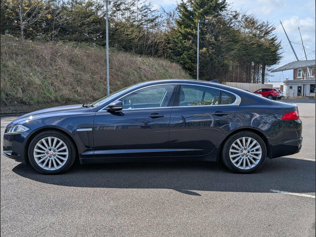 Jaguar XF 3.0D V6 Luxury Euro 5 Ss SF64YVK Blue #5
