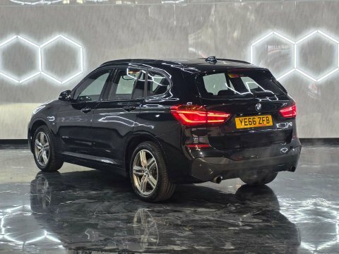 BMW X1 Xdrive20d M Sport YE66ZFB Black #4