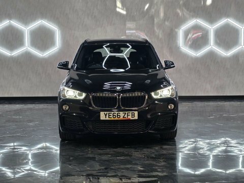 BMW X1 Xdrive20d M Sport YE66ZFB Black #2