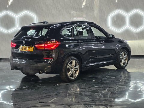 BMW X1 Xdrive20d M Sport YE66ZFB Black #6