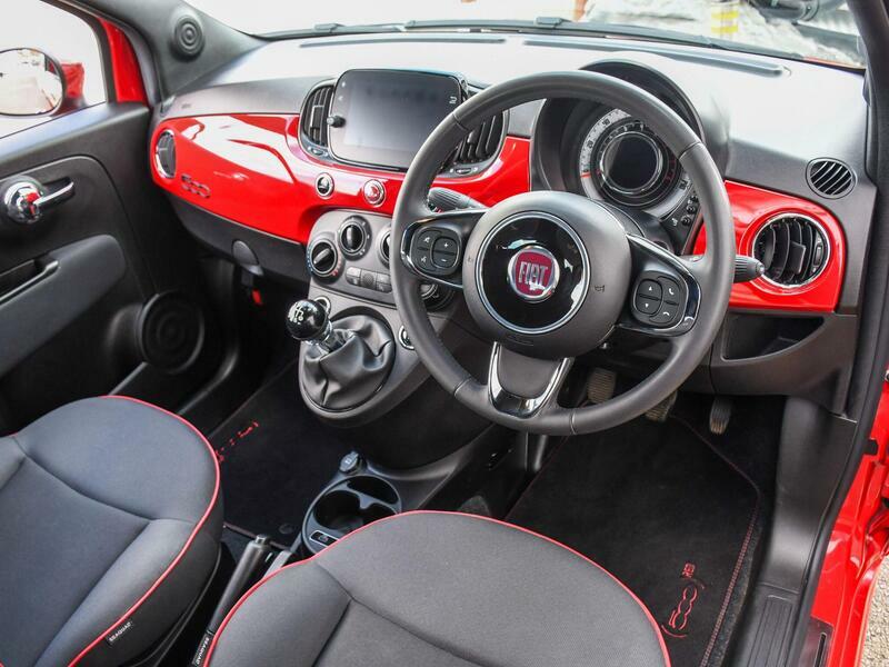 Fiat 500C 1.0 Mhev Red Convertible Euro 6 Red #3