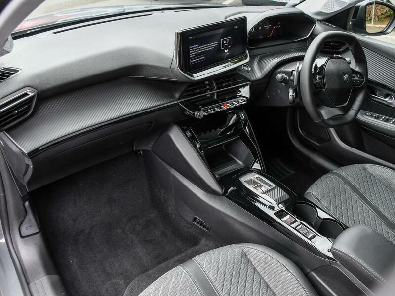 Peugeot 208 1.2 Hybrid Allure Hatchback Hybrid E-ds BF26PXO Grey #6