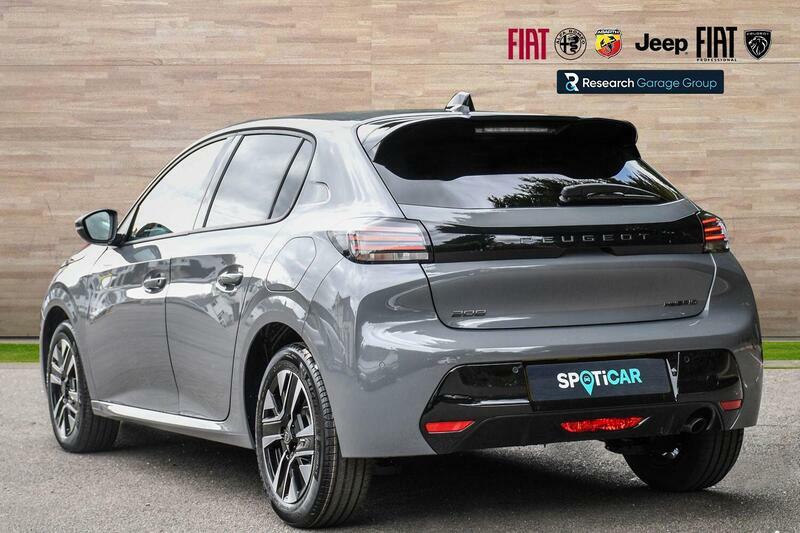 Peugeot 208 1.2 Hybrid Allure Hatchback Hybrid E-ds BF26PXO Grey #2