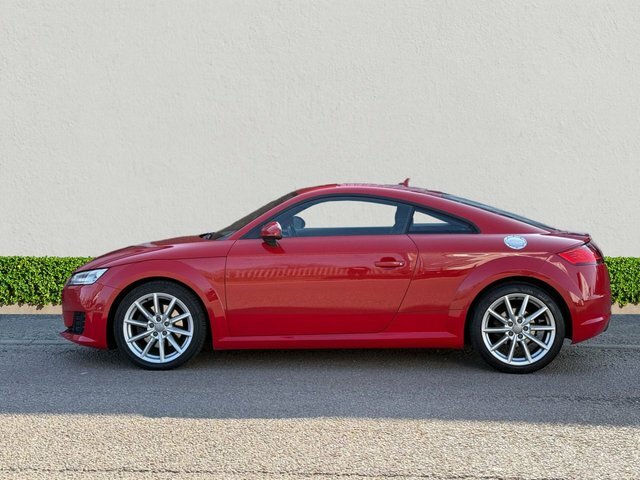 Audi TT 2.0 Tdi Ultra Sport Coupe Euro 6 Red #4